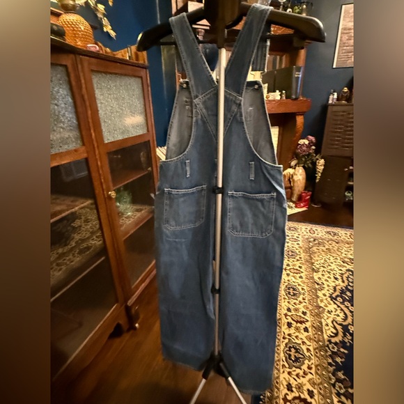 Blue Denim Overalls Y2K - Picture 4 of 4